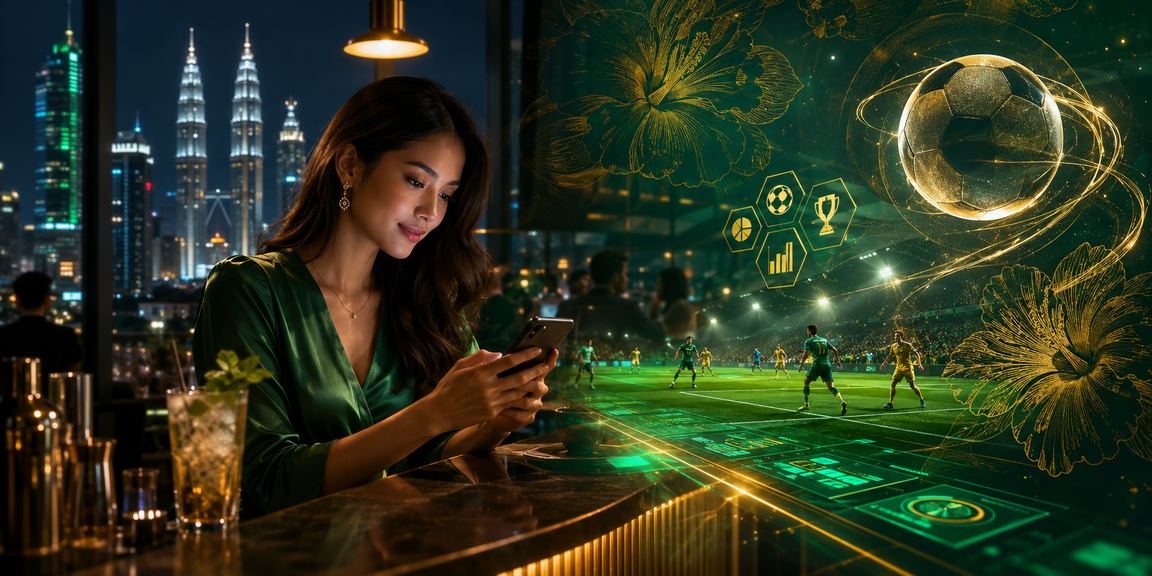 Pengguna Kuala Lumpur mengikuti perlawanan sukan langsung di platform big321 dari telefon